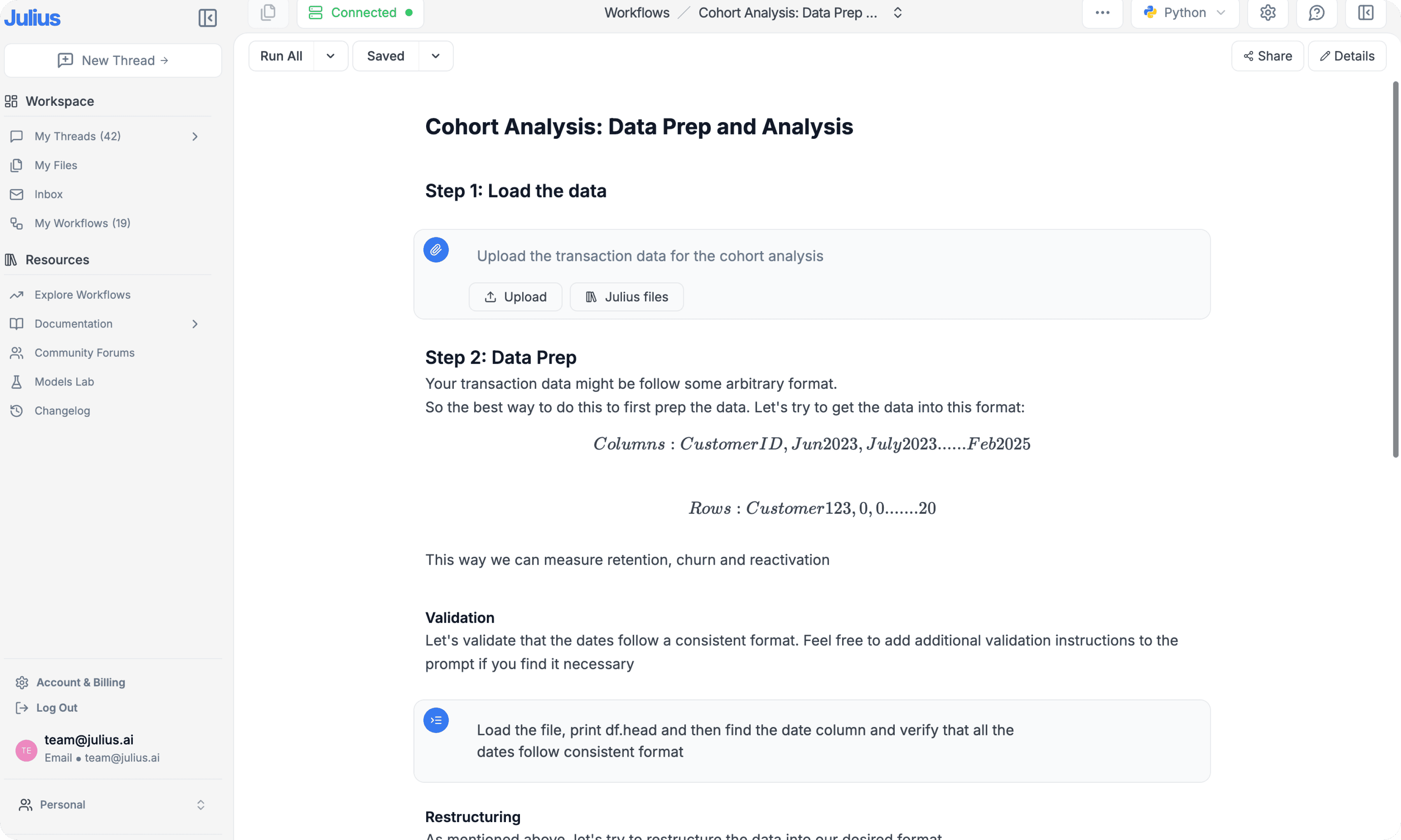 The power of Jupyter Notebooks, ChatGPT and Excel in one tool