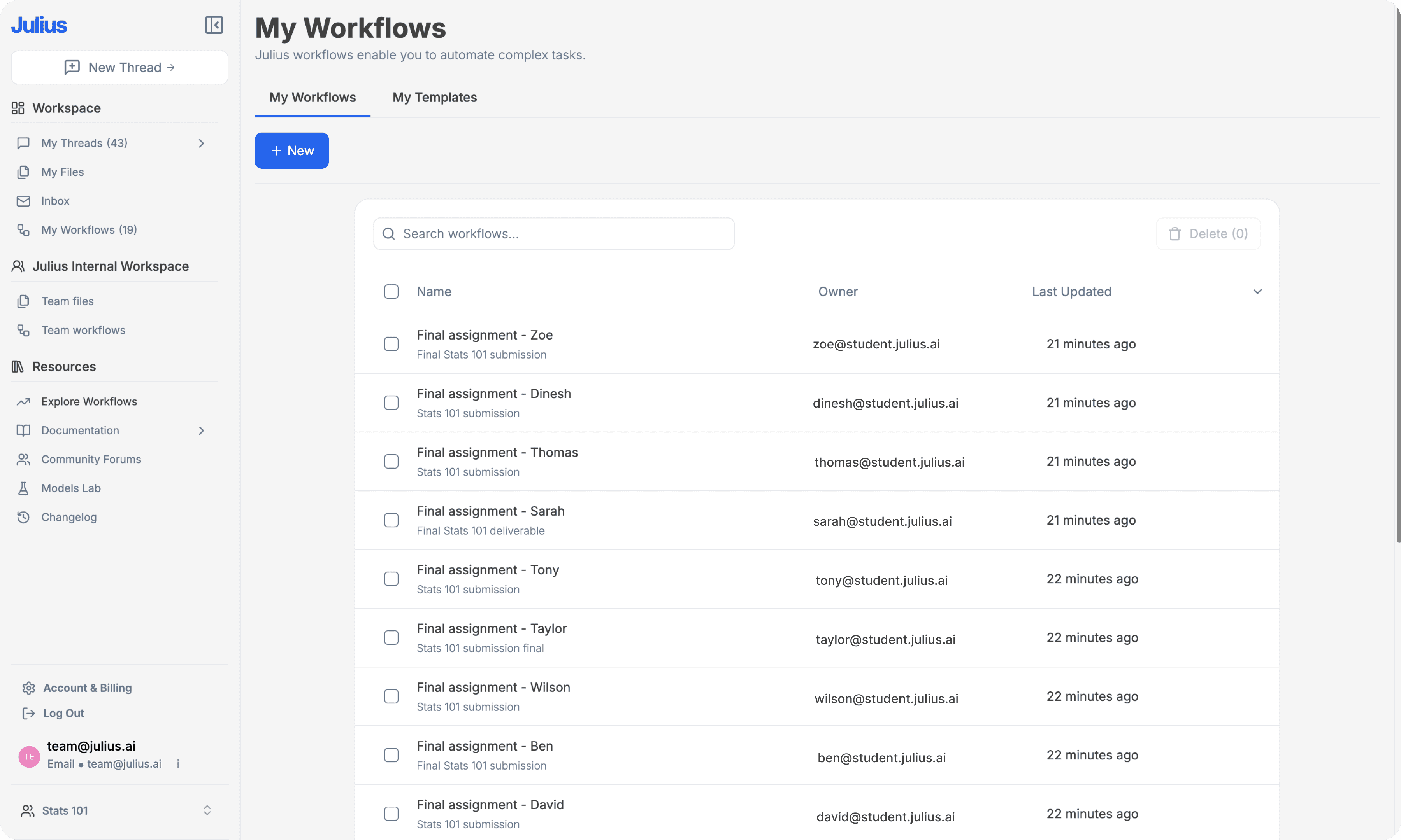 Evaluate student progress with ease