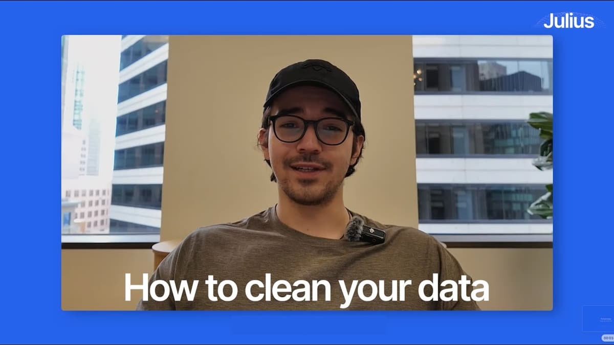How to clean your data