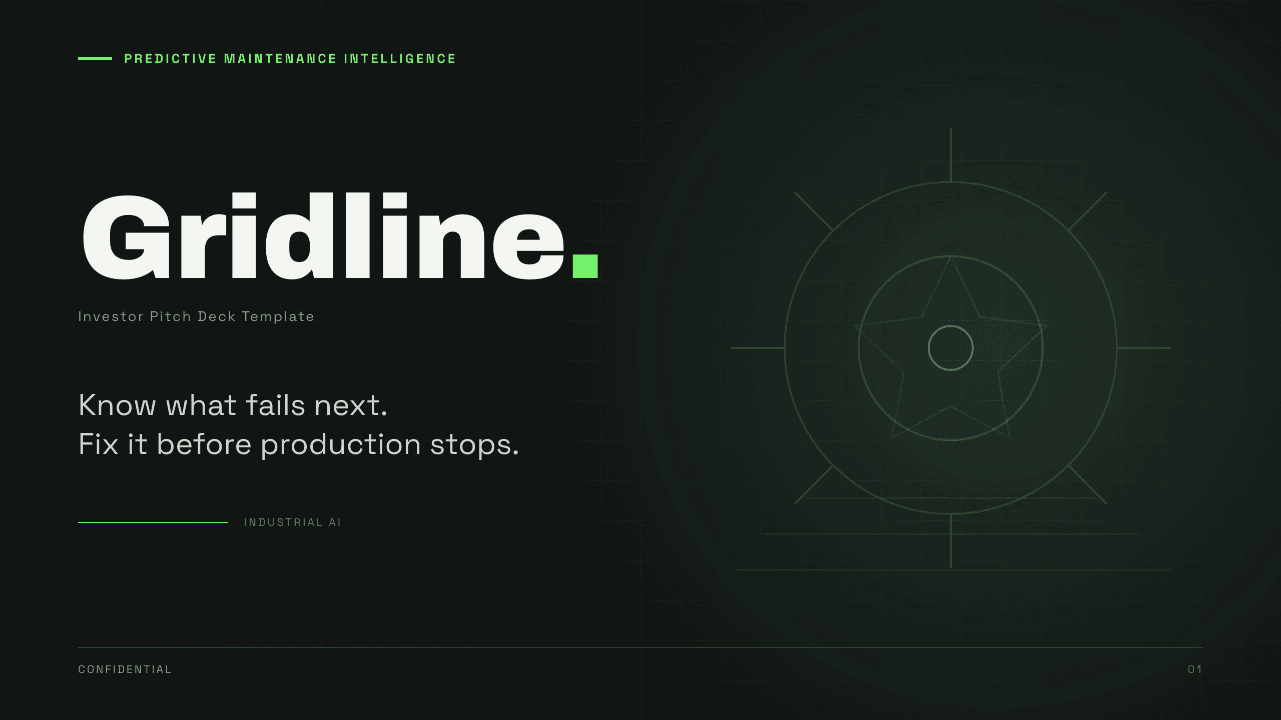 An investor pitch deck created from company details with Julius AI